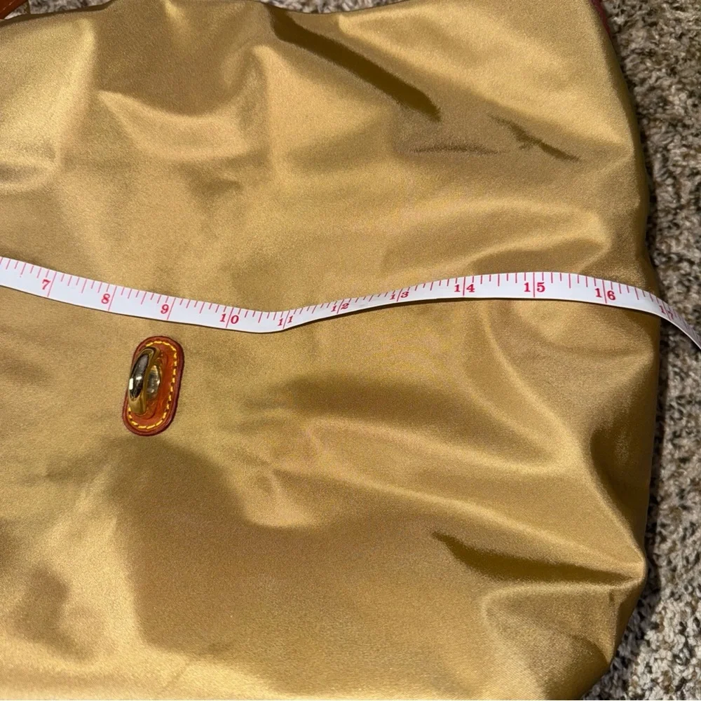DOONEY & BOURKE Belvedere‎ Nylon with Leather Trims Hobo Shoulder Bag